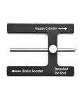 Universal Brake Booster Push Rod Adjustment Tool With Heavy Duty Magnetic Core And Quick Adjust Pins Dead Nuts Accurate Master Cylinder Alignment Gauge For Pro Mechanics on a white background.
