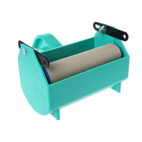 Kickass Diy Paint Roller Machine For Single Color Wall Decoration With Easy Grip Handle, solid gray housing, easy grip.
