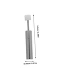 10 Pcs Soft Close Cabinet Dampers Kit For Quiet Smooth No Slam Closing Hydraulic Silent Buffer For Kitchen Cabinets And Furniture Easy Install Reliable Damping Cabinet Door Closers Upgrade Your Hardware metal damper with dimensions