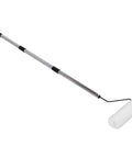 Nine inch paint roller set with telescoping handle designed for smooth wall and ceiling work.