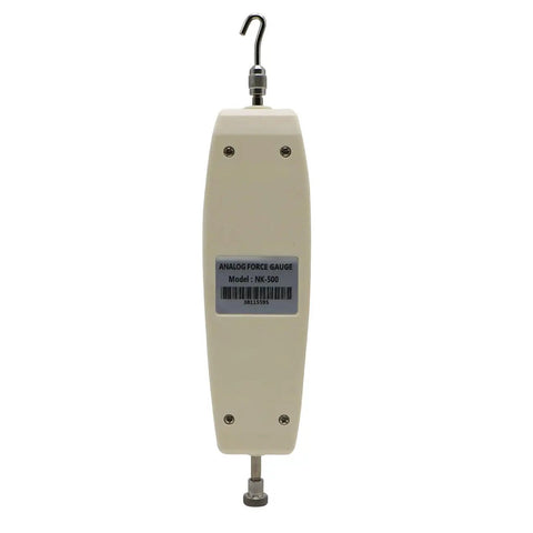 Analog Push Pull Force Gauge Portable Dynamometer With Carry Case 200N Max Dual Display In Newtons And Kilograms Peak And Track Modes Pro Grade Handheld Tester NK200N beige analog force gauge with hook and bottom attachment