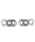 Heavy Duty Thrust Ball Bearing Set Single Direction 20mm Bore 35mm Outer Diameter 10mm Thick Chromium Steel GCr15 Built Tough Pack Of 2