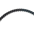 Built Tough Flexible Air Hose For Compressor 20 Inch Anti Knot Pneumatic Tubing showcasing coiled design with brass fittings.