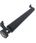 Pro Grade Pressure Platen Roller Kit With Bearings Gear And Bushing For Printer Models GK420D GX420D GK430D GX430D ZP450 ZP500 ZP505 ZP550 Drop In Replacement Easy Install For Smooth Printing And Reliable Performance. Black printer pressure platen roller with gear and bearing