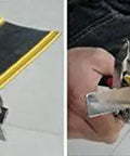 Handheld Portable Metal Letter Bender And Shaping Pliers For Aluminum Iron And Stainless Steel Up To 0.6mm Thick Width 3.9 Inch