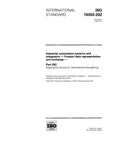 ISO 10303-202 Standard For Industrial Automation And Integration Describes Associative Drafting Protocols document cover image.