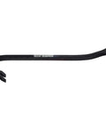 Gooseneck Wrecking Bar 18 Inch Heavy Duty Demolition Tool with flat points, nail slot, medium carbon steel for prying and nail removal