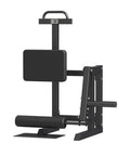 Standing Leg Curl Machine For Home Gym Lower Body Strength Training Gear with foldable design showing side view