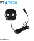Front view of Smart Liquid Level Monitor For Oil And Water Tanks With WiFi Tuya Enabled Ultrasonic Sensor and 118-inch cable