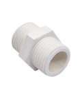 G3/4 Inch PVC Pipe Fitting Hex Nipple Adapter Male To Male 3/4 G Thread Connector for Irrigation and Water Systems