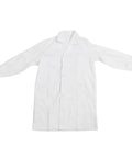 Long Sleeve White Lab Coat For Docs Nurses And Students Breathable Polyester Cotton Workwear With Elastic Cuffs All Season Comfort