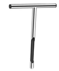 Stainless Steel T Handle Soil Sampler Probe Core For Lawn Garden And Agriculture Forestry Lightweight Durable And Easy To Clean Anti Slip Handle