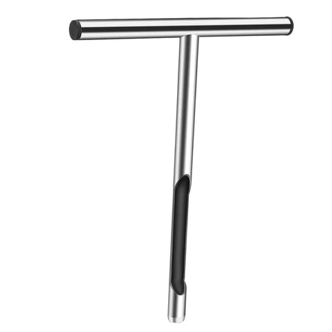 Stainless Steel T Handle Soil Sampler Probe Core For Lawn Garden And Agriculture Forestry Lightweight Durable And Easy To Clean Anti Slip Handle