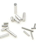 225 Pcs M2 M3 M4 Stainless Steel Dowel Pins Assortment Kit, 304 Stainless, 15 Sizes, Round Straight Pins, Durable and Corrosion Resistant