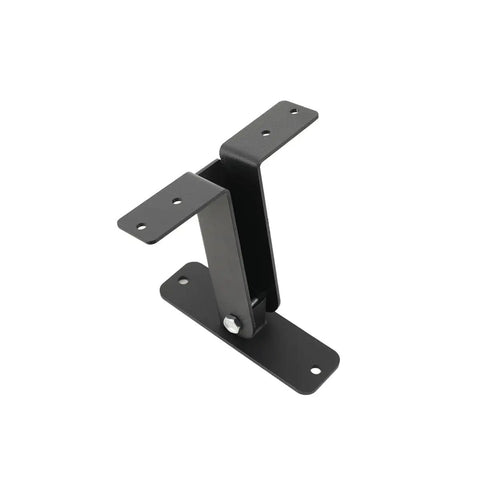 Three Pack Heavy Duty Roof Riser Brackets Kit For Pergolas And Patios, Adjustable From 0 To 90 Degree, Black Metal Riser Beams For Gazebos, Weatherproof, Anti Rust, Anti Corrosion, Easy Install, Built To Last Outdoor Support