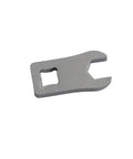 Dead Nuts Accurate 8mm Open Torque Wrench For Bicycle Brake Handle Tightening Manual Tubing Adjustment Tool angled view in grey metal.