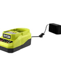18V Corded Battery Charger For PCG002 Style Batteries With Indicator Lights And Maintenance Mode, bulk packaged, side view