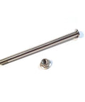 Beefy Steel Rear Axle With Nut Replacement For Sur Ron Light Bee X S Segway X160 X260, Heavy Duty Direct Fit Bolt On Upgrade