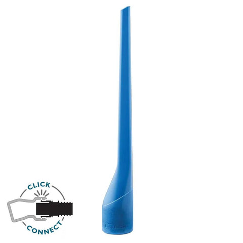 15 Inch Click Connect Needle Nose Crevice Tool For Shop Vac Vacuum Cleaner, durable ABS dust nozzle with narrow tip