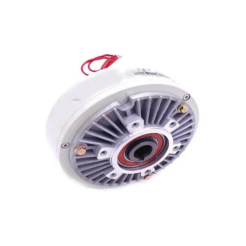 25Nm Magnetic Powder Brake With Hollow Shaft 25mm Center Distance 90mm DC 24V 1500RPM Max Speed for Packaging Machinery