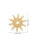 Replacement Gear Wheel For Gumball Machines And Capsule Vending Machines Durable Plastic High Precision Gear For Mini Motor Repair 10 Pack Candy Dispenser Internal Gear Wheel Set Pro Grade, 4.4cm plastic gear