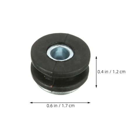 Bike Rubber Grommets Kit With Shock Absorption Cushions For Vibration Damping And Anti Vibration Protection Easy Install 2 Sets For Long Distance Riding And Sport Bike, 0.6 x 0.4 in rubber grommet