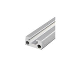 Close-up view of Heavy Duty 1050 Aluminum Profile Linear Rail For CNC And 3D Printer Frames, showcasing anodized finish and precision design.