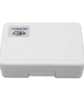 Fruit Hardness Tester Penetrometer GY3 Sclerometer Gauge case, white plastic, labeled for measuring fruit maturity, compact design