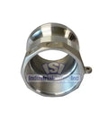 Badass Heavy Duty Aluminum Quick Disconnect Male Coupler X Female NPT Pipe Fitting For Trash Pumps And Vacuum Trucks showing inner threads