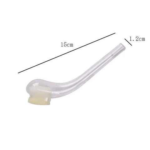 Queen Catcher Pipe Type Plastic Cage Beekeeping Tool Transparent Easy To Use 15x1.2 cm for snagging the queen bee in your hive.