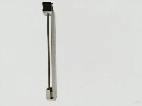Beefy Linear Stage Actuator For CNC with Screw Drive and Lead Motion Table, 300mm Travel, Stainless Steel Construction