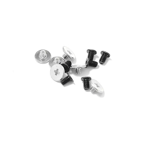 Top Tier LCD Screen Hinge And Screws Compatible With Dell Inspiron 5510 5515 5518 Laptop Display Replacement Parts showing silver and black screws.