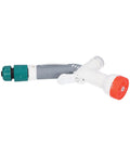 Adjustable Water Sprayer With Foam Function High Pressure Car Wash Kit, side view, ergonomic handle, durable plastic, 24.5x8.5 cm.