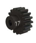 Heavy Duty 17 Tooth Hardened Steel Pinion Gear For 3mm Shafts With Set Screw 32 Pitch Built Tough For One Tenth Scale RC Drivetrains