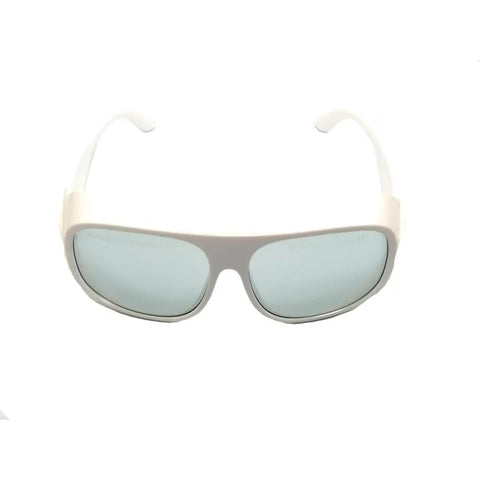 Badass Infrared Laser Protective Safety Glasses For 1900 To 3000Nm Beam Range With Thick OD4 Plus Clear Views For Thulium And Holmium Industrial Workshop Setup, front view.