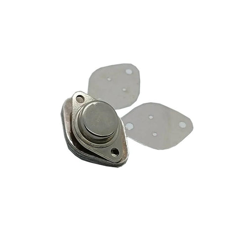 100 Pack TO 3 Mica Insulation Pads Oval Sheets For TO 3 Gold Sealed Tubes 43x30x0.12mm High Temperature Up To 700C