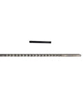 Push Type Keyway Broach 3mm Metric HSS Cutting Tool For CNC Router And Metalworking, front view with metallic finish