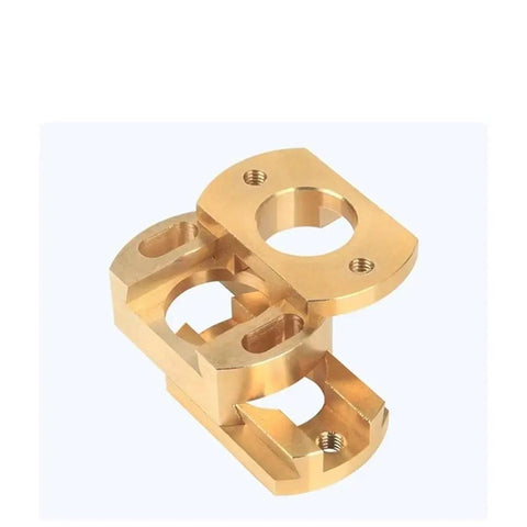 Get Your 3D Prints Looking Awesome With This Sweet 18mm Brass Oldham Z Axis T8 Screw Coupler For Ender 3 V2 CR10 And CR10S Pro That Cuts Down Vibes And Boosts Accuracy Smoothly Without Any Hassle Right Now. Brass Oldham coupler for T8 leadscrew, 18mm, angled view