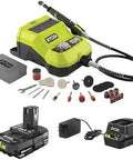 Beast 18V Rotary Tool Kit with Quick Change System and multiple bits, cordless convenience for DIY projects and etching.