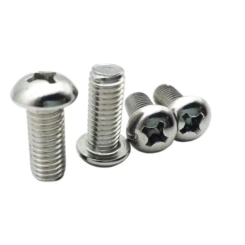 Hella Tough Grade 5 Titanium Cross Pan Head Machine Screw Assortment with M1.6 M2 M2.5 metric bolts in grey finish.