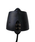 Front view of black Lightweight 24V DC Brushless Underwater Thruster Motor With Remote Control for ROVs and submersibles.