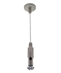 20 Foot Aircraft Cable Track Suspension Kit for High Ceiling Lighting Systems with metal end support hanging vertically