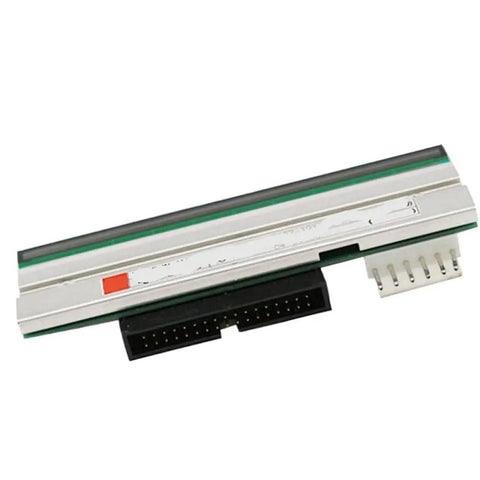 Straight Up Replacement Printhead For Sato Gt412E Barcode Label Printer 305dpi Direct Thermal Engine side view with connector.