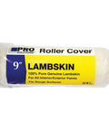Forty Eight Pack Of Nine Inch Three Quarter Nap Lambskin Roller Covers Engineered For That Dead Smooth Finish Run With Zero Shedding And Lightning Fast Coverage Across All Oil And Water Based Paint Jobs, showing a 9 inch lambskin roller cover.