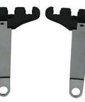 Spark Plug Wire Loom Kit 7-9 Mm Universal Fit Black With Two Chrome Plated Brackets For Wire Organization