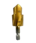 Top Rated PPR Pipe Thread Repair Kit With Step Drill Bits For Quick Water Line Fixes And NPT Standard Threading Tools 20 25 32 Mm Set gold step drill bit 15 19 mm