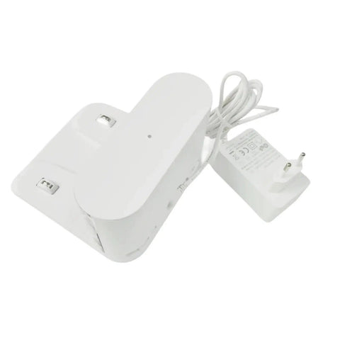 Heavy Duty Charging Dock Replacement For Roidmi Eve Plus And H40 Robot Vacuum Cleaner Kabum Smart 700 Series visible with power adapter.