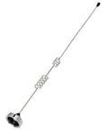 Dual Band 17 Inch NMO Mobile Antenna For VHF UHF 144/430 MHz Radios, 50 Ohm, Omni Directional, 150W, Rugged NMO Mount