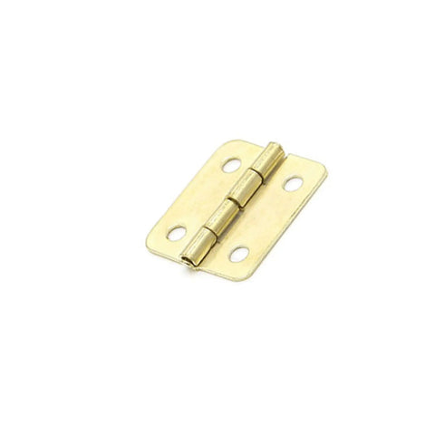 Brass heavy duty butt hinge from the Three Piece Kitchen Cabinet Door Hinges Set for cabinets and closets.
