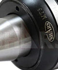 Close-up of 3MT Long Nose Live Center for Lathe CNC with Triple Bearing 60 Degree Point, showing precision tip and durable construction